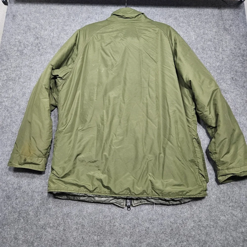 VTG Wiggys Lamilite Insulated Puffer Parka Jacket GREEN Adult XL Made In USA